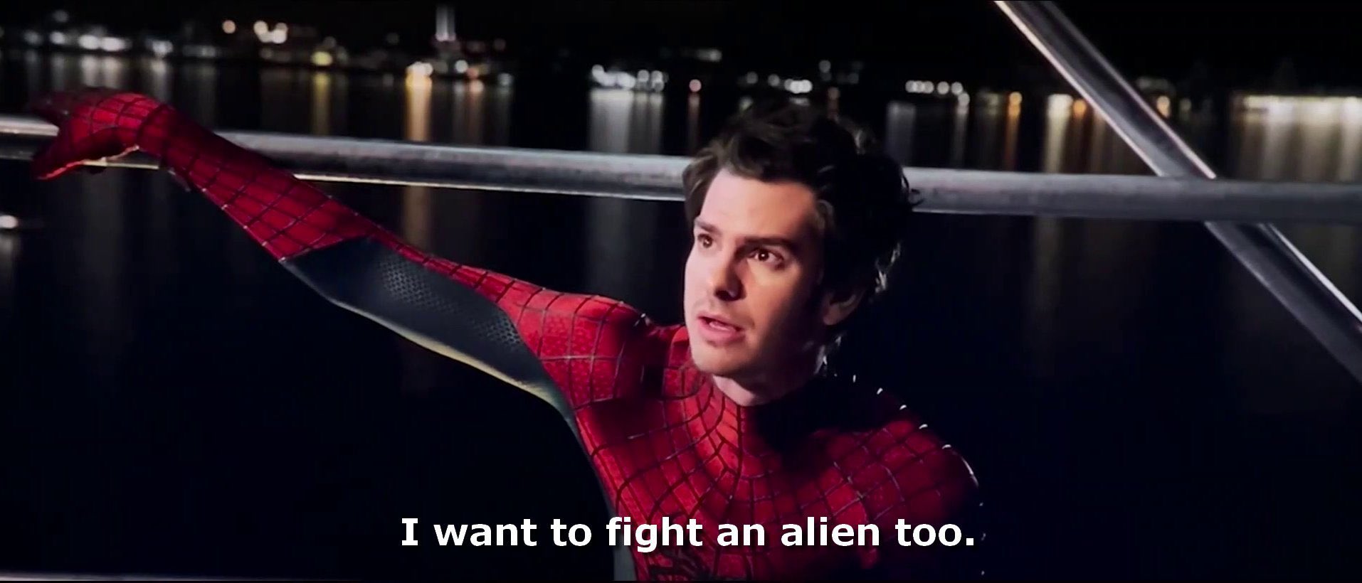 Andrew Garfield as Spider-Man