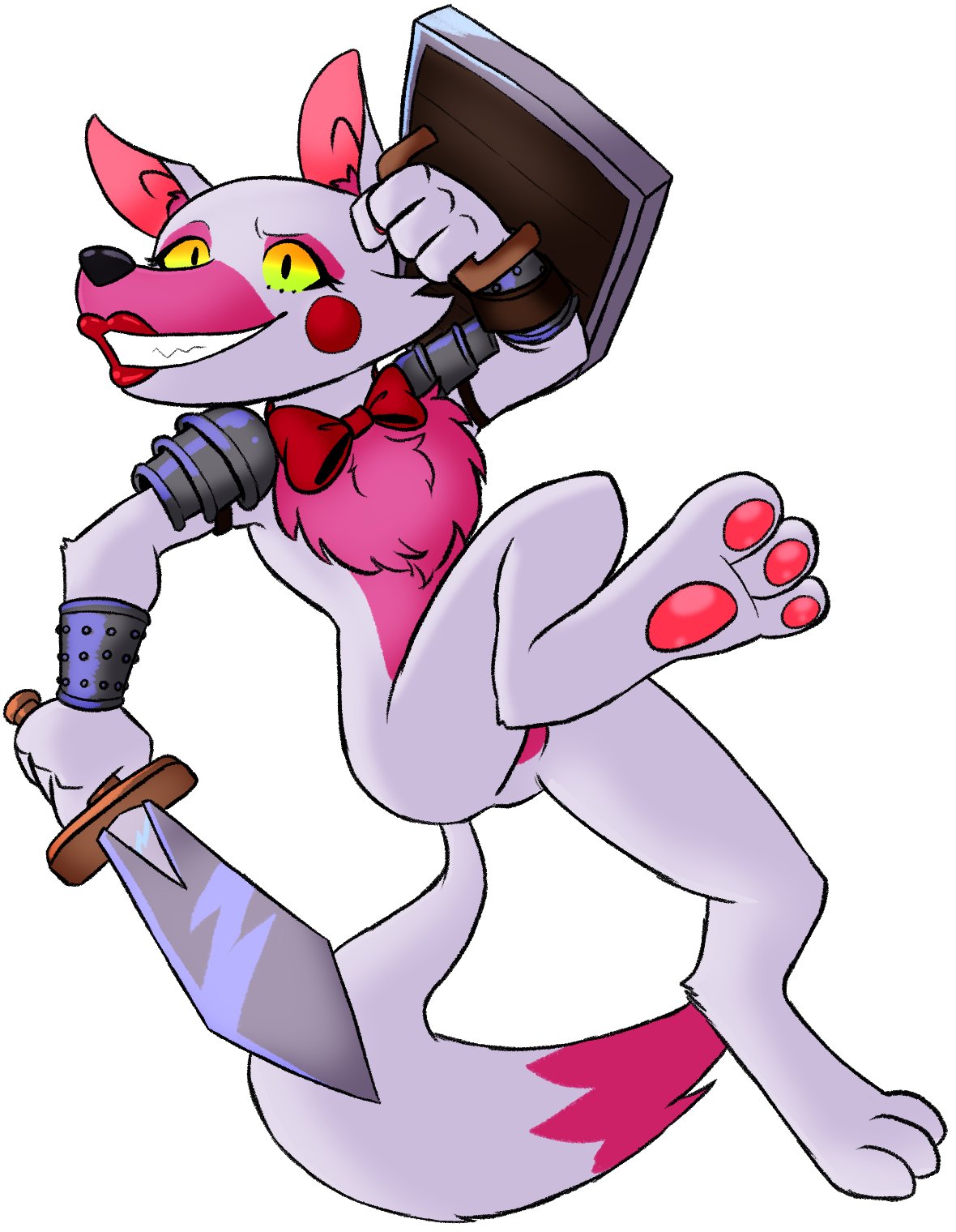 Anime version of Fixed Mangle by SpaceBear87 on Instagram : r