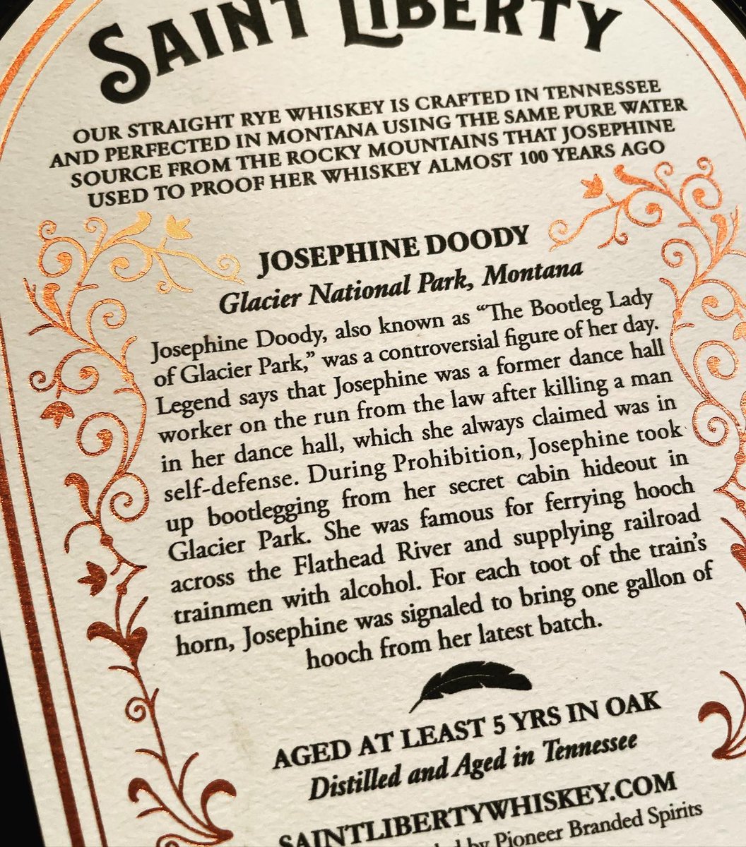 NYC winter nights require whiskey. <a href="/stlibertywhisky/">saintlibertywhiskey</a> honors pioneering women bootleggers of the past.👏🏽🥃