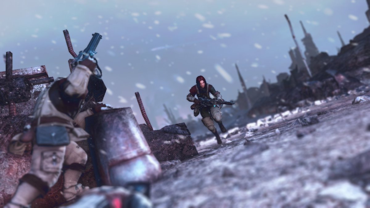 whatthehelezen's tweet photo. "In a war raveged land, they fought. The snow burning their skin. The thrill of battle thrumming in their chest."
#FFXIV #GPOSERS #gpose #MateusRP #FFXIVRP https://t.co/yc4mwZvTuH