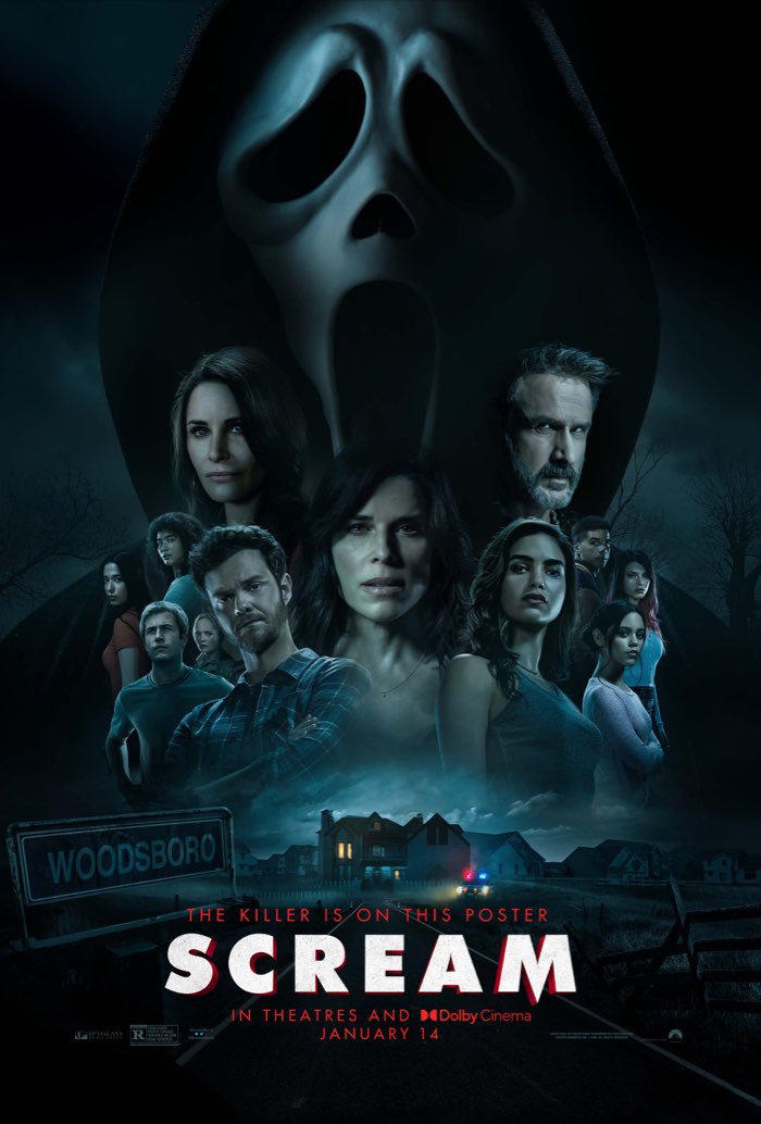 RandeIaboni's tweet photo. Had an absolute blast with #Scream  2022 — a perfect sequel for diehard fans &amp; franchise newbies alike. Fun, suspenseful and full of nostalgia. Classic whodunit. Can’t wait to see it again! @ScreamMovies https://t.co/J5bvMauULW
