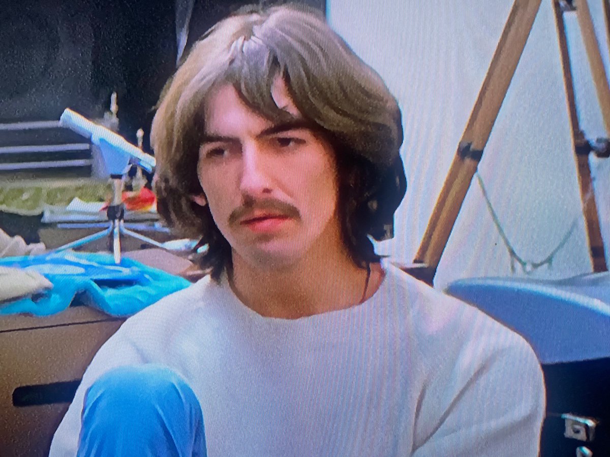 JordanRuntagh's tweet image. Reflecting on the fact that, at its core, ‘Get Back’ is 8 hours of trying to get this man to go onto a roof.