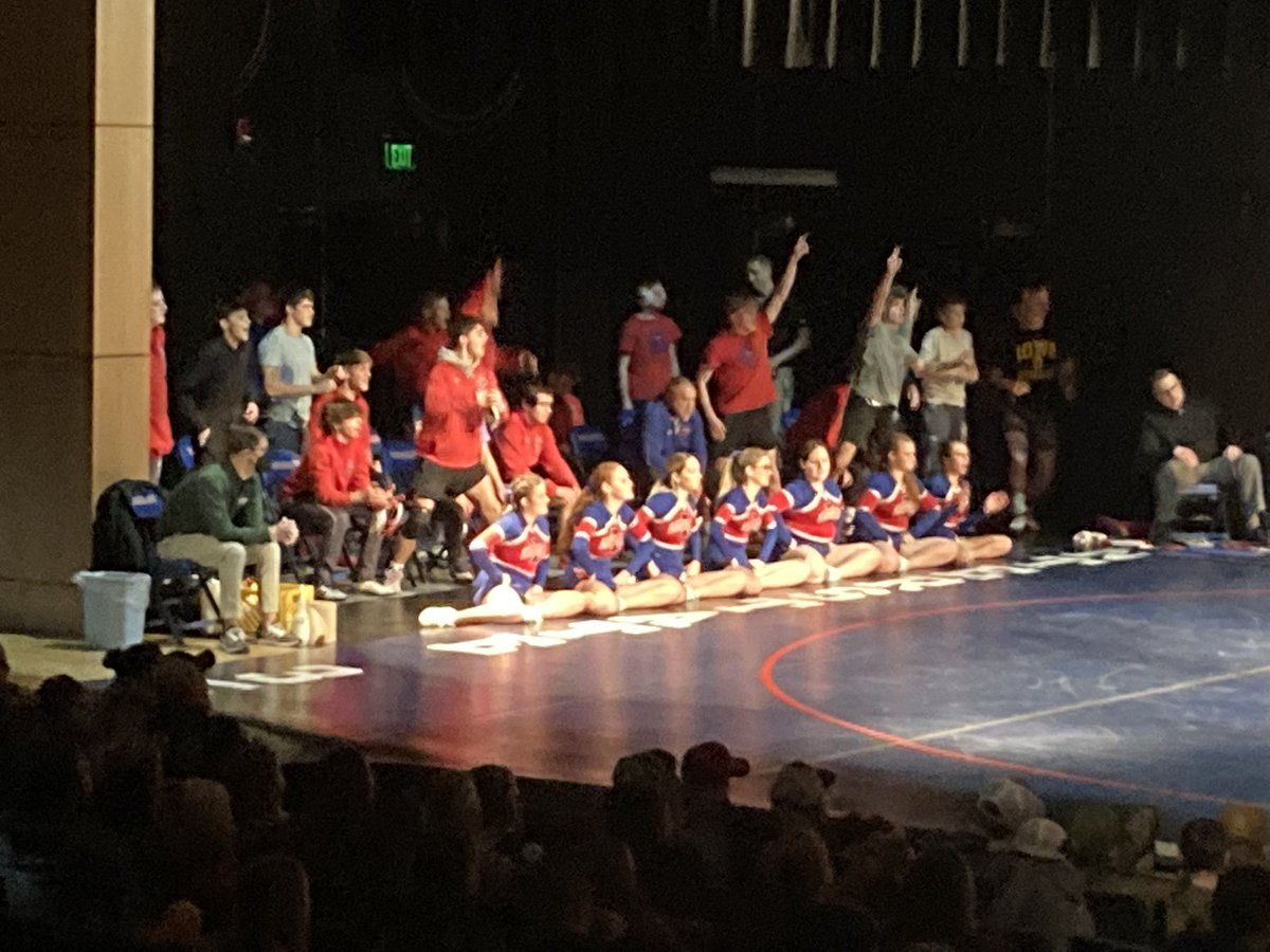 Great night of wrestling at I-35! #roadrunnerpride