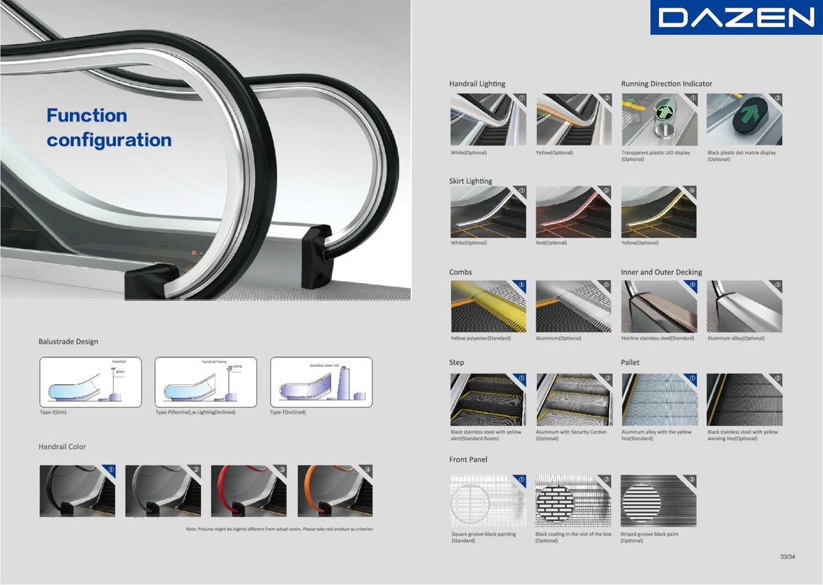 DazenElevator's tweet photo. Dazen elevator supports customer customization, and adds color to your life! #Dazenescalator #escalator #elevator #KONE #lift https://t.co/A6qomr4gRI