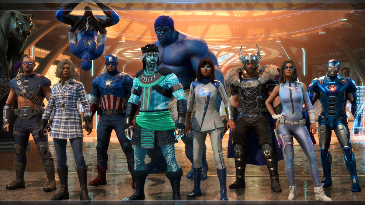 Feeling Blue.
@PlayAvengers #PS5Share #MarvelsAvengers #PlayAvengers #AvengersGame #Reassemble #CaptainAmerica #MsMarvel #Ironman #BlackWidow #Thor #Hulk #KateBishop #Hawkeye #BlackPanther #SpiderMan #Marvel #Avengers #MarvelGames #MarvelGamesVP https://t.co/EIhKyIX13j