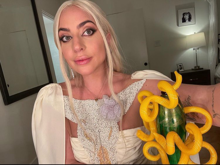 Lady Gaga in a new post via Instagram.