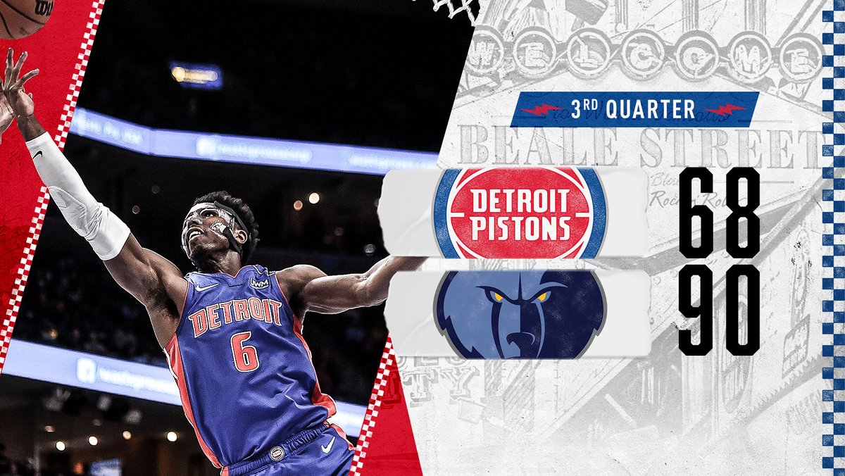 Pistons vs. Grizzlies Playbyplay, highlights and reactions HoopsHype