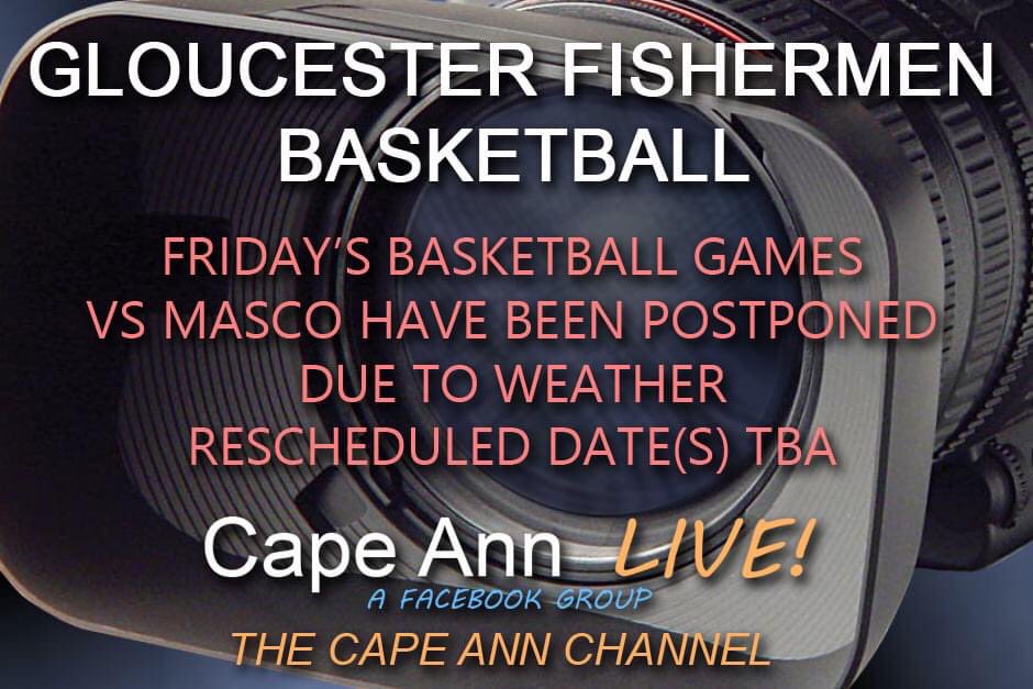 capeannlive's tweet photo. Friday's games postponed due to weather.

Will post new dates when available.

Please share! https://t.co/CfMm5JSqAA