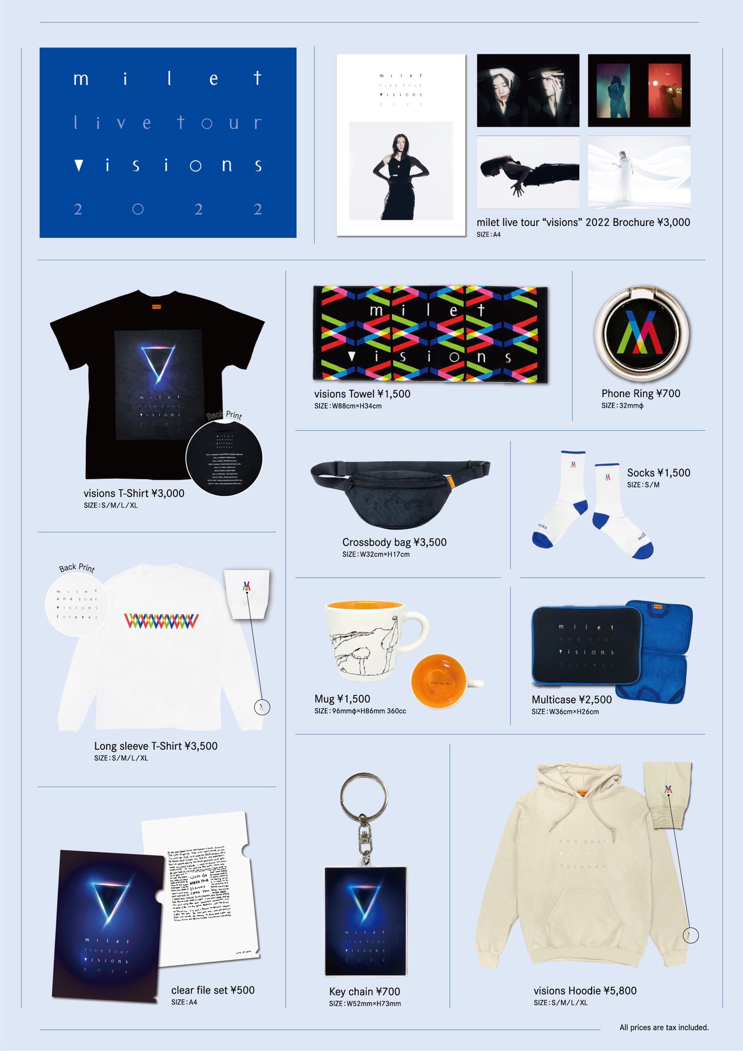 milet ミレイ visions ツアーマグカップ milet stairs グラス