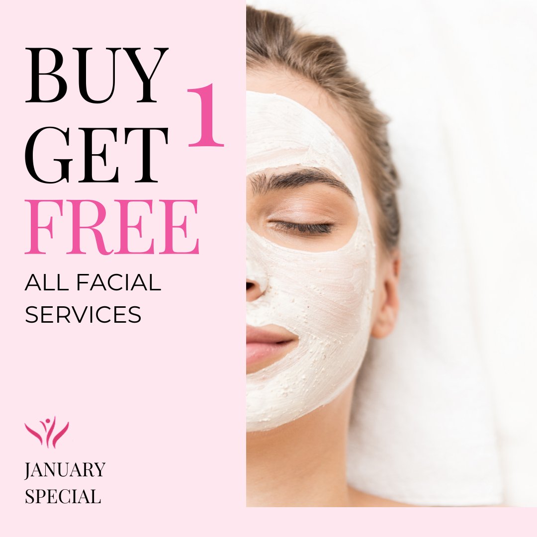DermaClinicCG's tweet photo. Who said that the gift-giving season is over?  Especially with our Buy 1 #Facial Get 1 Free special! 💘 Contact us to book until Jan. 31, 2022. (786) 901-7235 https://t.co/DHJ1NPoEjq