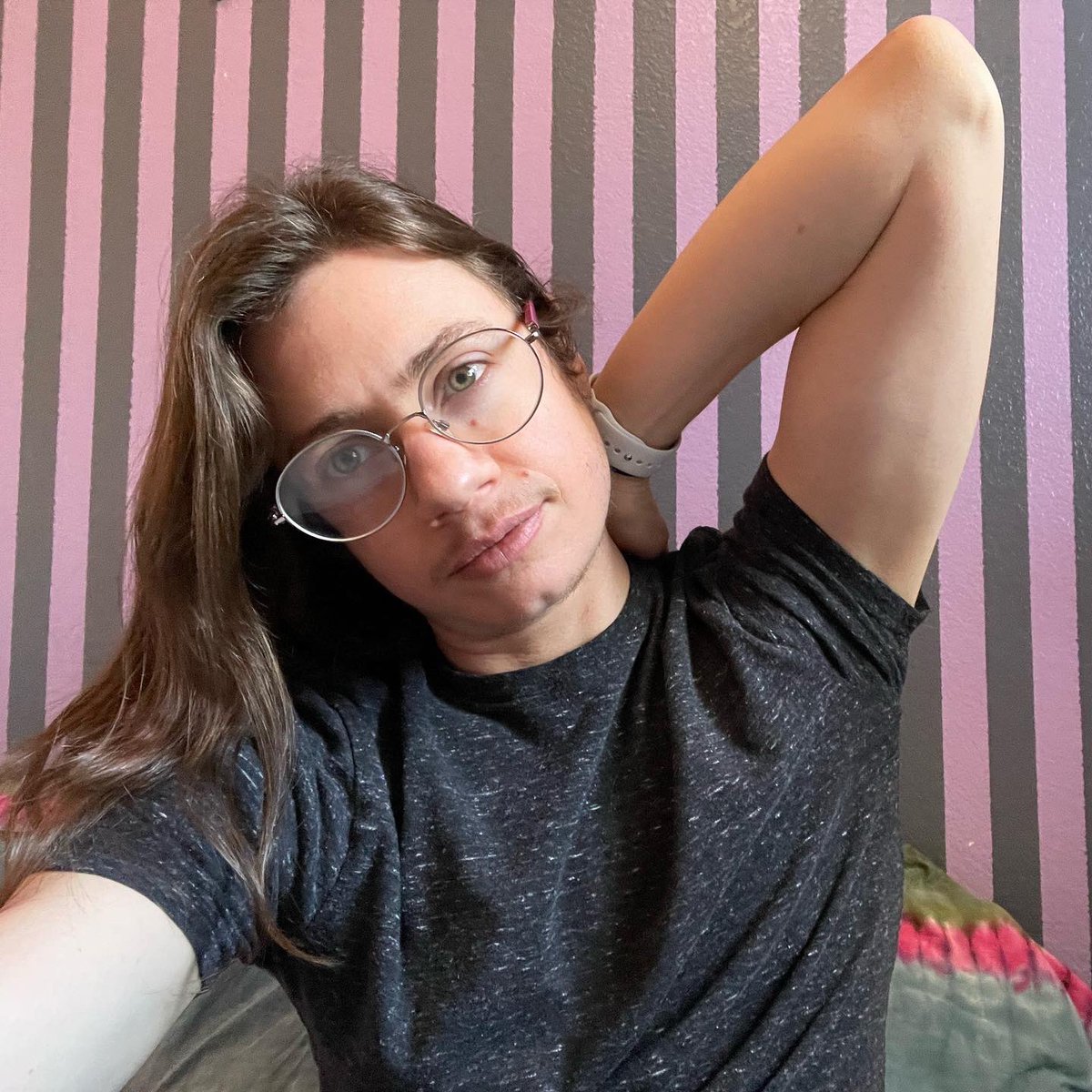 VoltaRae's tweet photo. It’s fun to see progress.
It’s satisfying to know myself even if to some I’ll always be misunderstood.
It’s humbling & empowering to be here, knowing lack of access to care for TGI people has been deliberate & systemic.
#Trans #TransMan #Transgender #GlowUp #TransGlowUp https://t.co/n5tkBxWoig