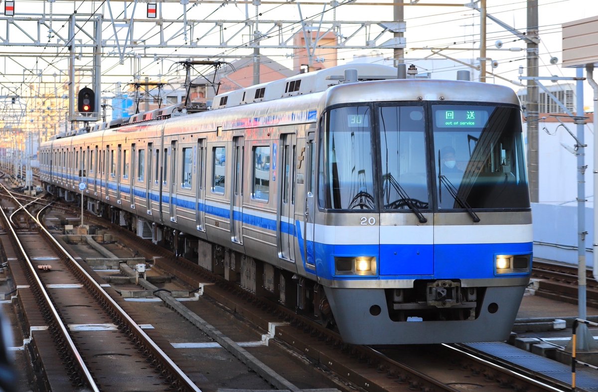 2000N系20編成 本日デビュー🎉 ＼ 昨年の7月5日から約半年間かけて実施