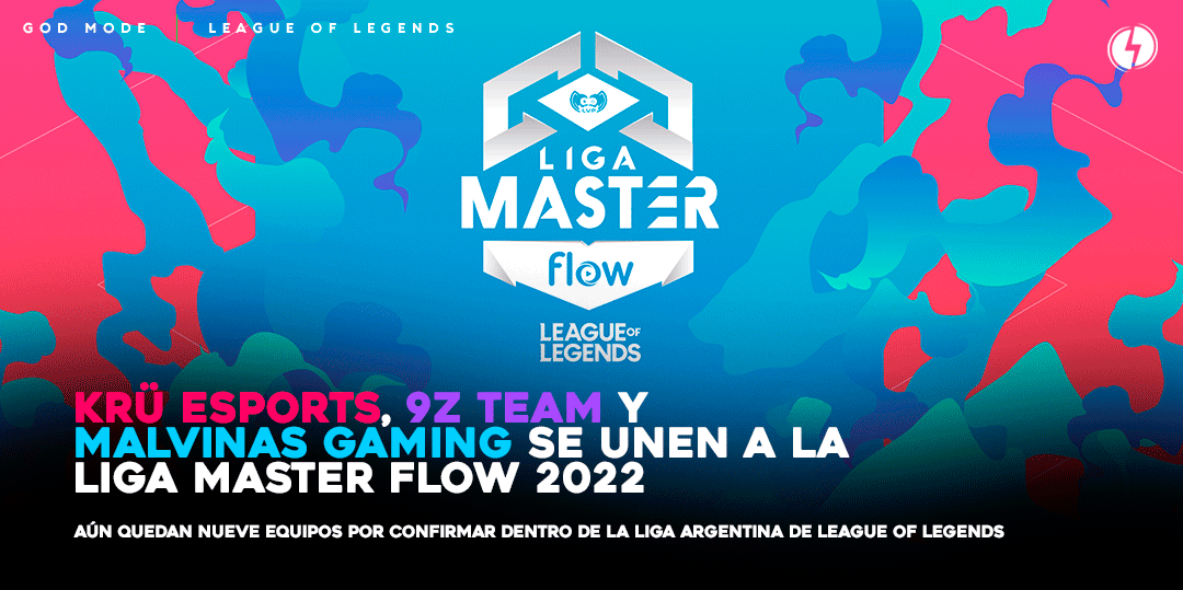 GodModeOficial's tweet photo. KRÜ Esports, 9z Team y Malvinas Gaming se unen a la Liga Master Flow 2022
👉https://t.co/Kg1pcmCoNL
#leagueoflegends #kruesports #9z #lvp #masterflow https://t.co/ZcTZlA7Pz1