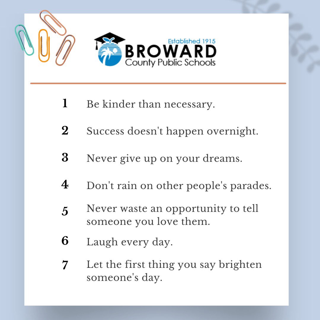browardk12teach's tweet photo. ✨A friendly reminder!

Do your New Year resolutions include:
1. Giving back to the community?
2. Starting a new career?

GET STARTED HERE: 
https://t.co/bEOqmRlOA4

#fridayjr #teaching #southfloridaeducation #educator #education #teacher #browardschools  #childrenarethefuture https://t.co/NUsapUcSa2