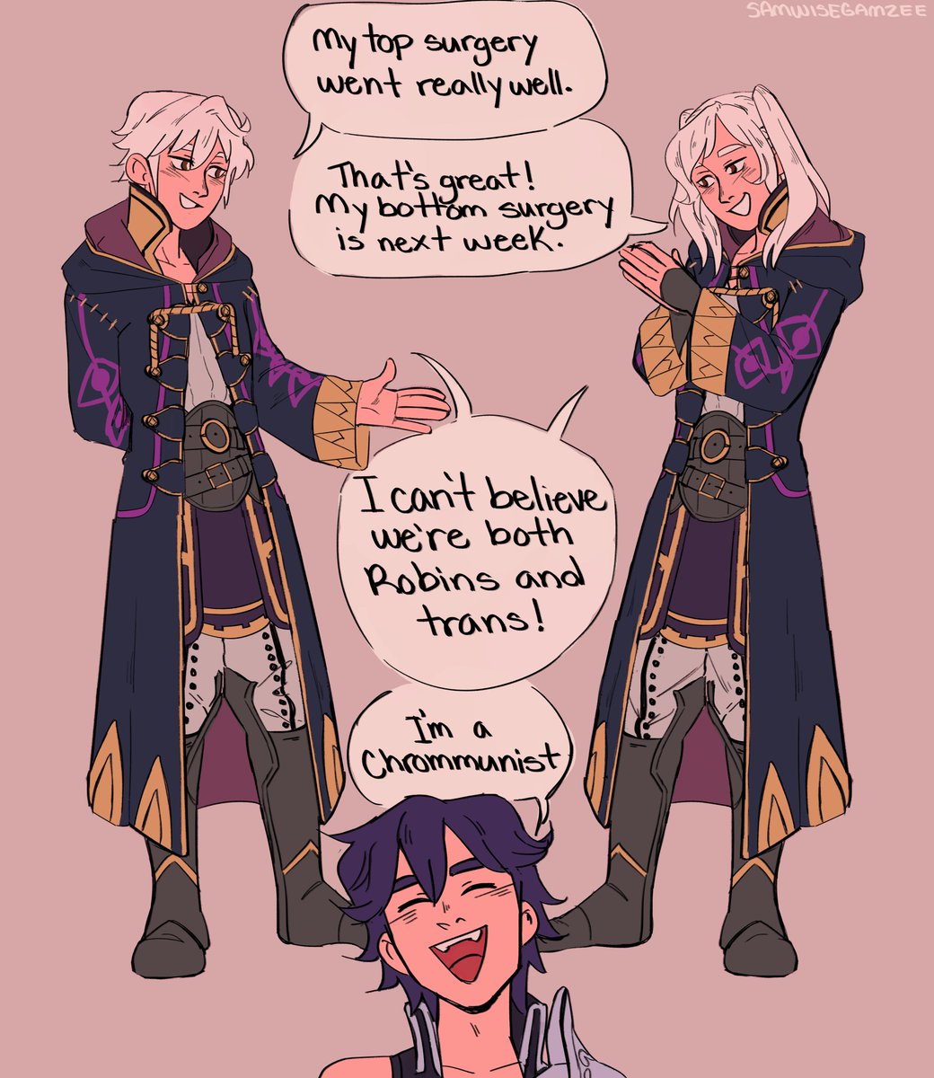 samwisegamzee's tweet photo. redrawing my own meme with the robins https://t.co/3NkmZjRR45