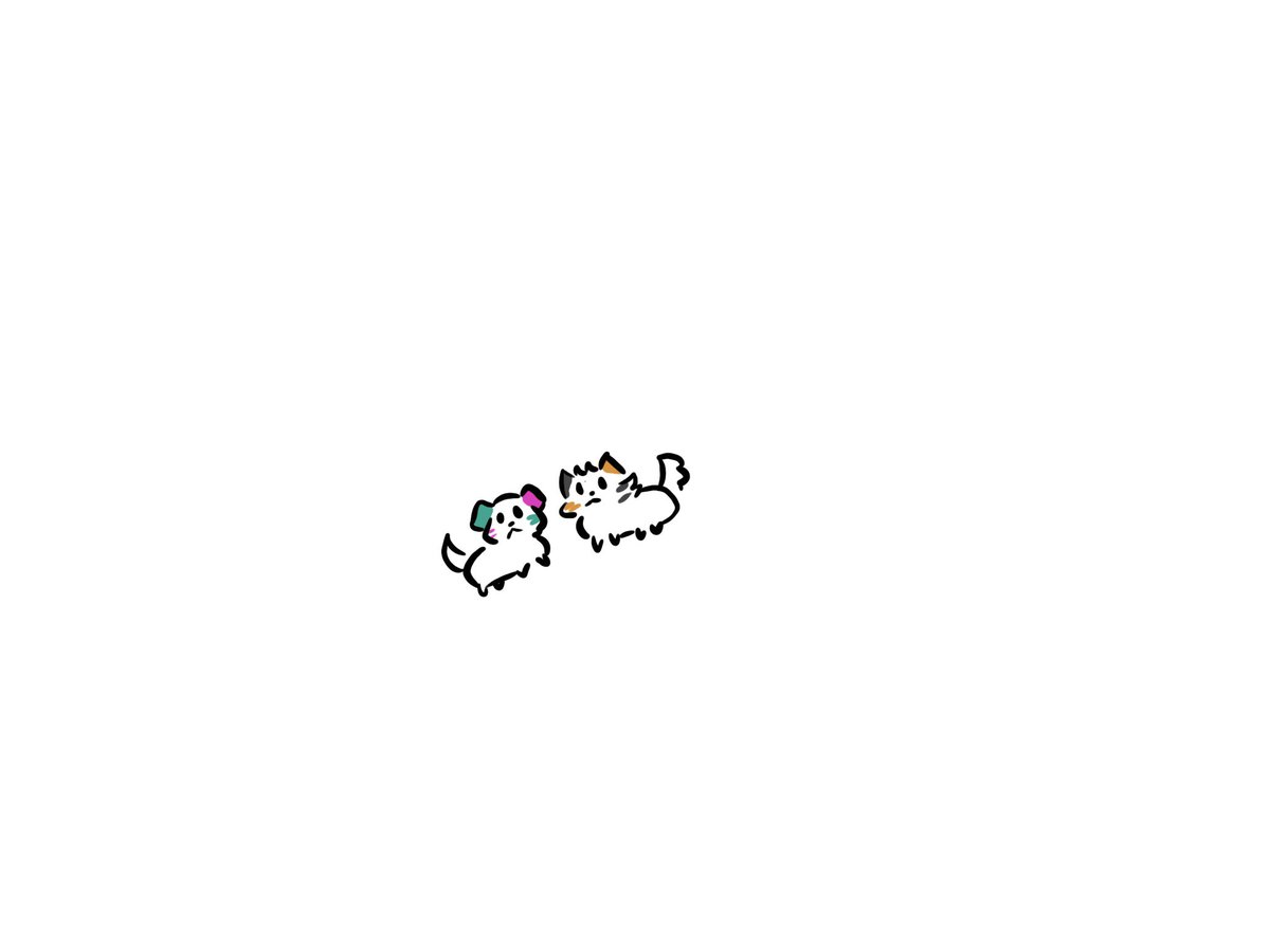 SweetBerryGamin's tweet photo. @cuptoast Smoll crumb and berry dog.. crumb cat bestie https://t.co/S7PrG4HGd4