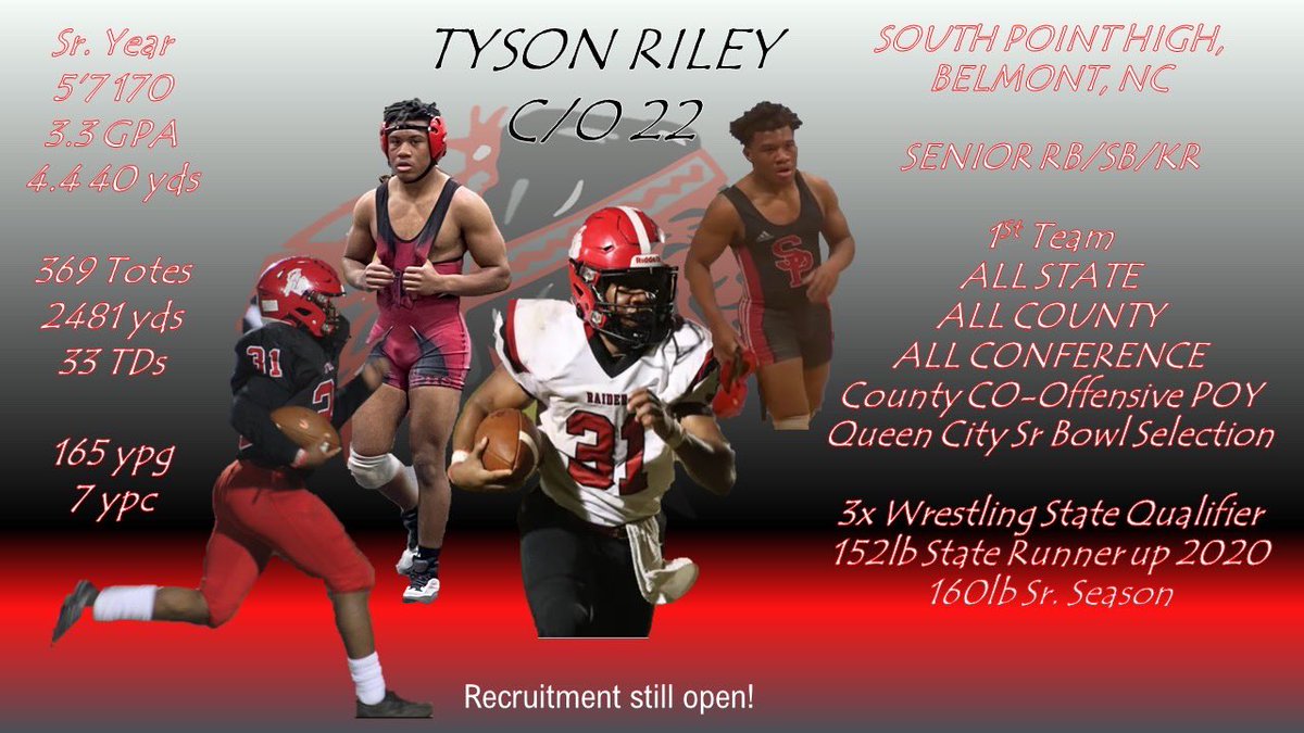 TheRileys18's tweet photo. Cmon coaches, he plays with speed, balance and leverage! Can run inside, can catch out of the backfield, can transition to slot, can block! Uses his size to his advantage! Deuce Vaughn is doing it, why not Tyson Riley! @TysonRiley6  hudl: https://t.co/J2gZkfPBov https://t.co/iEDg2czkTo