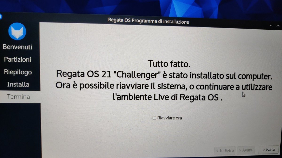 Kentel_'s tweet image. Let&apos;s try this #RegataOS #Linux