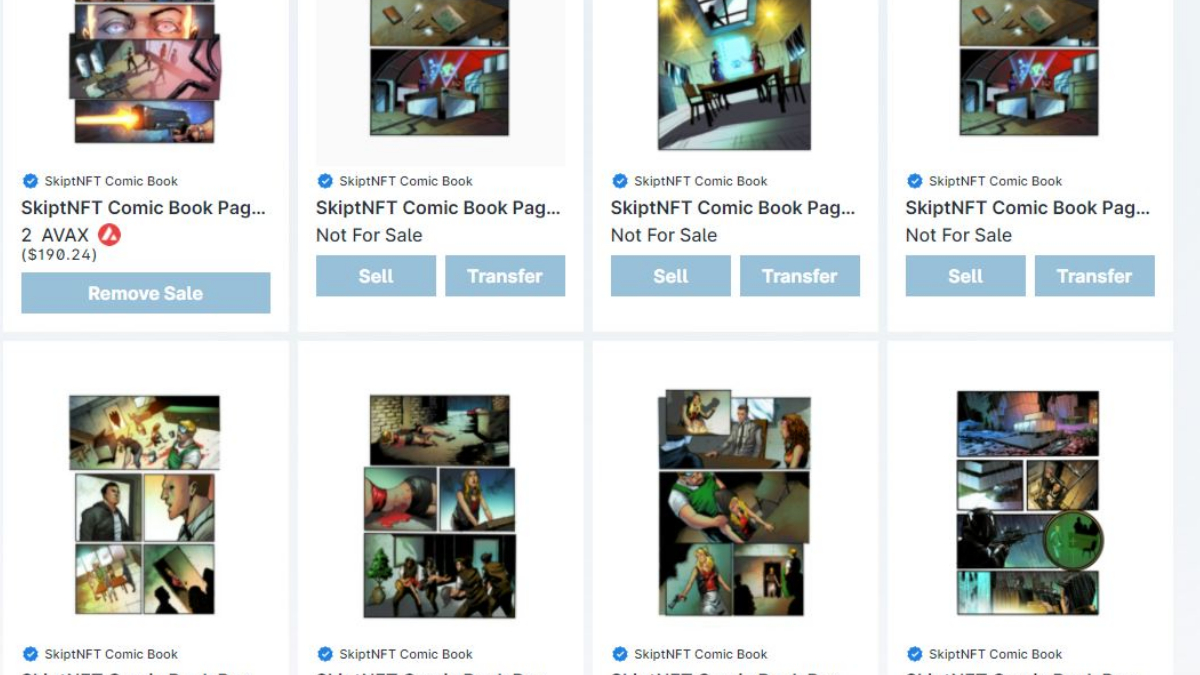 SKIPTcomicbook1's tweet photo. Bored of the usual #NFTCollection? 

Then secure now one of the highly limited, first time ever available, never sold again #original #comicbook pages of the first-ever #nftgraphicnovel 😱

Find them exclusively @YetiSwap under: 

https://t.co/f7BLyiGYqW 

#NFTs #NFTCommunity 😍 https://t.co/WeX7J1k3vQ