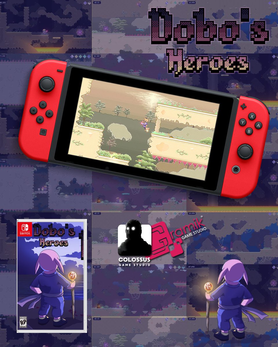 gramikgames's tweet photo. Our first release of 2022 already on Nintendo Switch #indiegame #indiedev #IndieGameDev #IndieDevs #indiedeveloper #gamedev #Developers #gamedevelopment #unity3d #gaming https://t.co/Oql2cdMUcT