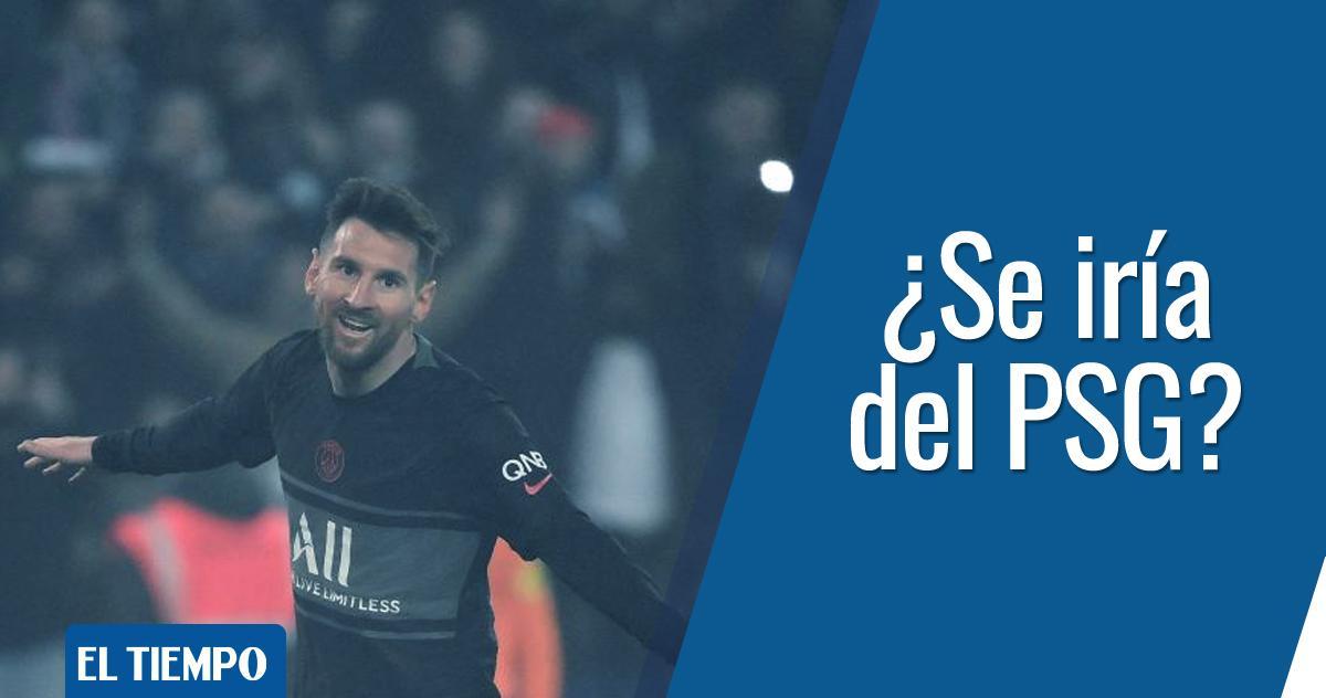 ELTIEMPO's tweet photo. ⚽ Se prenden las alarmas: Messi podría irse del PSG ► https://t.co/vQJcrFxa3k https://t.co/7kS437dWti