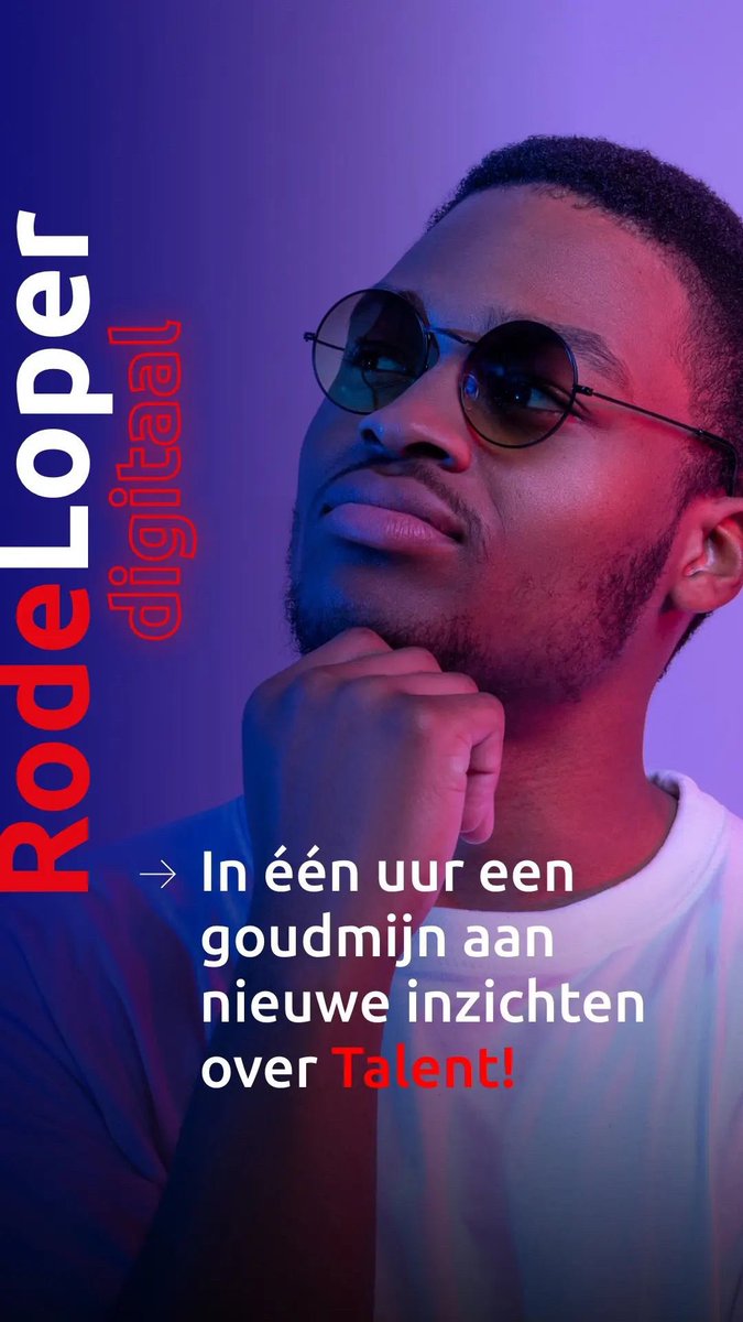 Talentbehoud, hoe dan?! Op deze vraag geven we antwoord tijdens de #RodeLoper2022! We horen hoe je meer vrouwelijk talent een kans geeft in het bedrijfsleven én leren van TikTok superster #JufSanne hoe zij haar #talent inzet binnen het onderwijs. 
17 januari 2022 | 20:00 uur