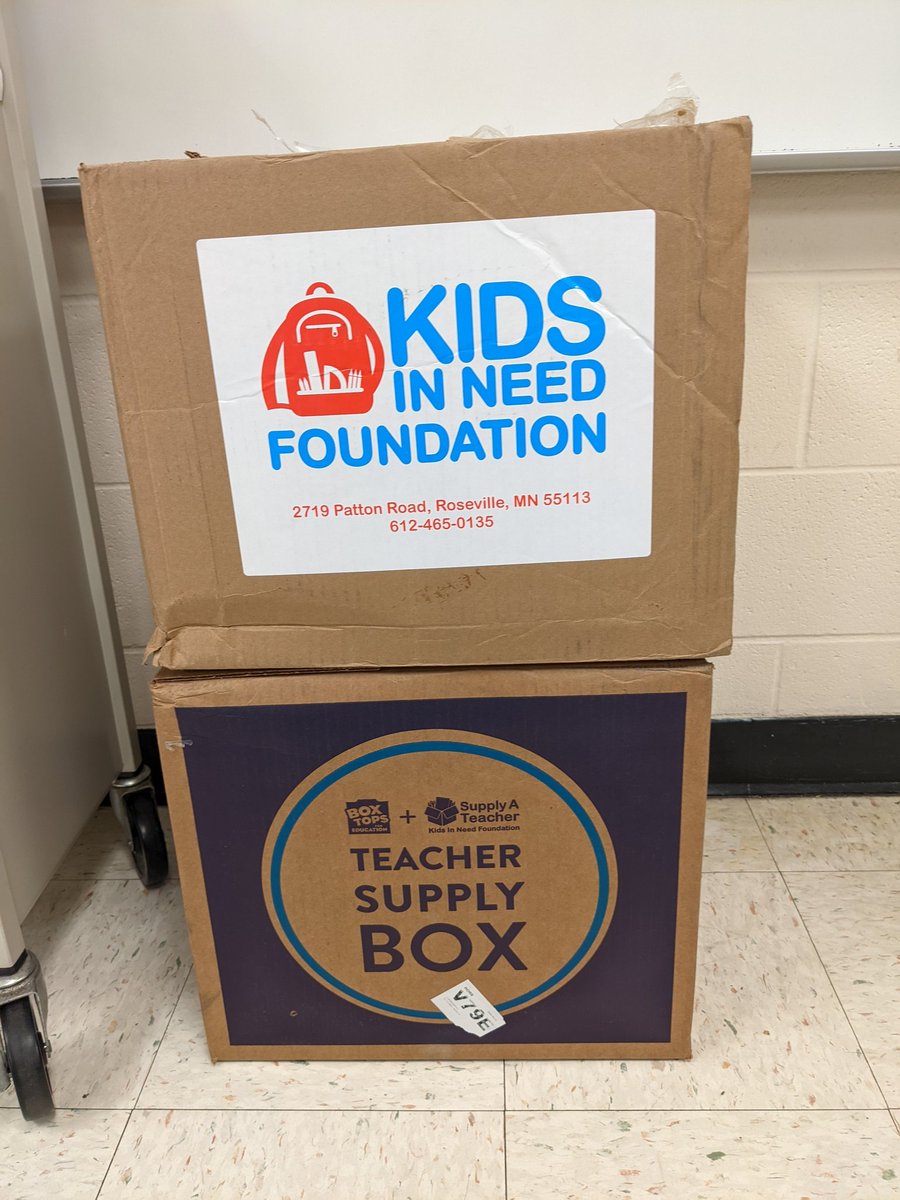MrsRamirez315's tweet photo. Thank you so much @KidsInNeed for all the amazing supplies. The students are so grateful and excited to use everything!! 👩‍🏫🖍️📒✏️🧑‍🏫 #CRidgepride https://t.co/VzYtYQmOry