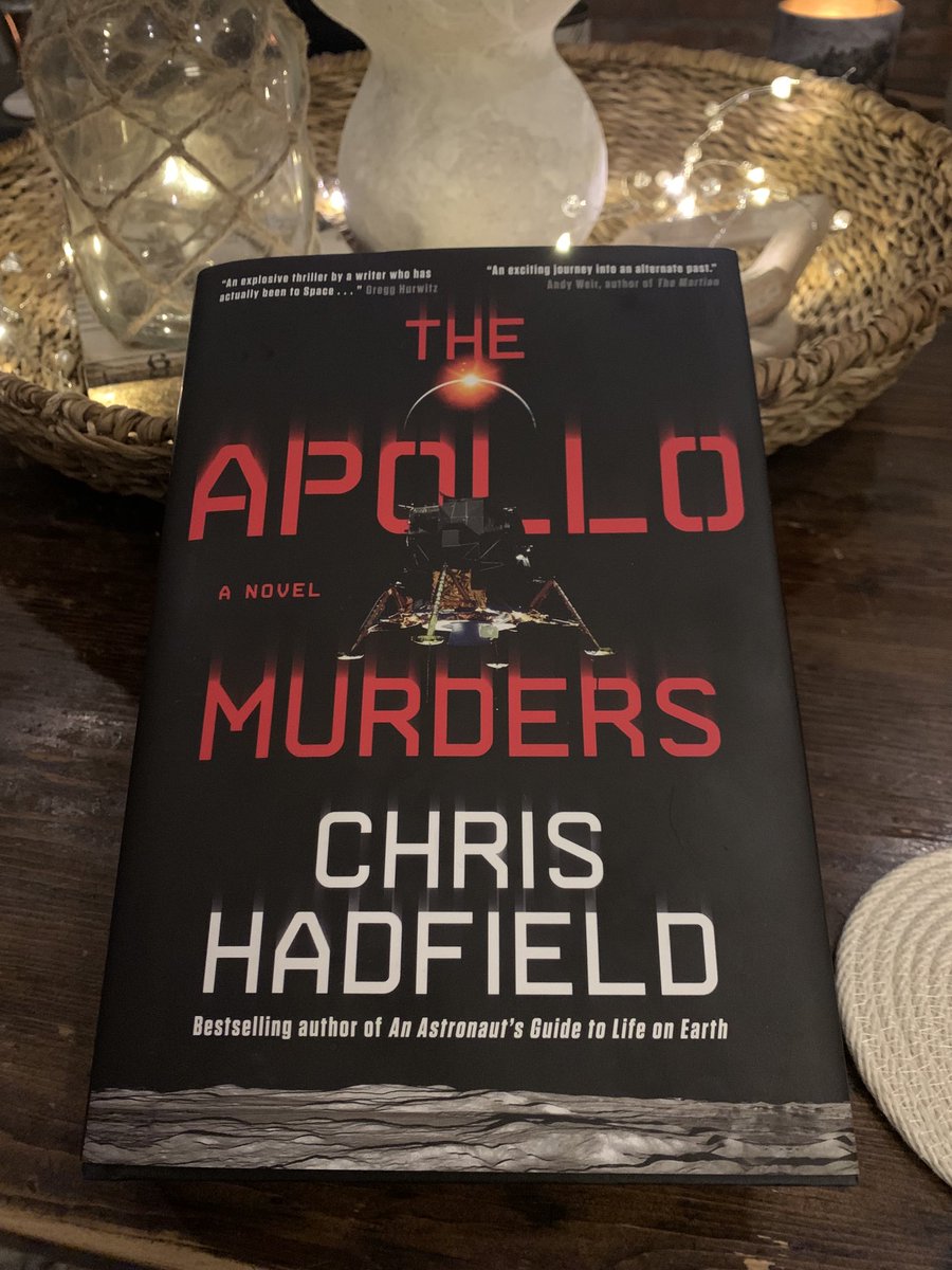 What a novel, ⁦<a href="/Cmdr_Hadfield/">Chris Hadfield</a>⁩!  Haven’t ripped through a book this quickly in years. 👏👏👏