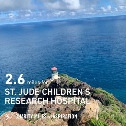 jiaramos's tweet photo. Makapu’u Point Lighthouse Trail 2.6 miles. @CharityMiles for @StJude. https://t.co/nXUQEx5V6G