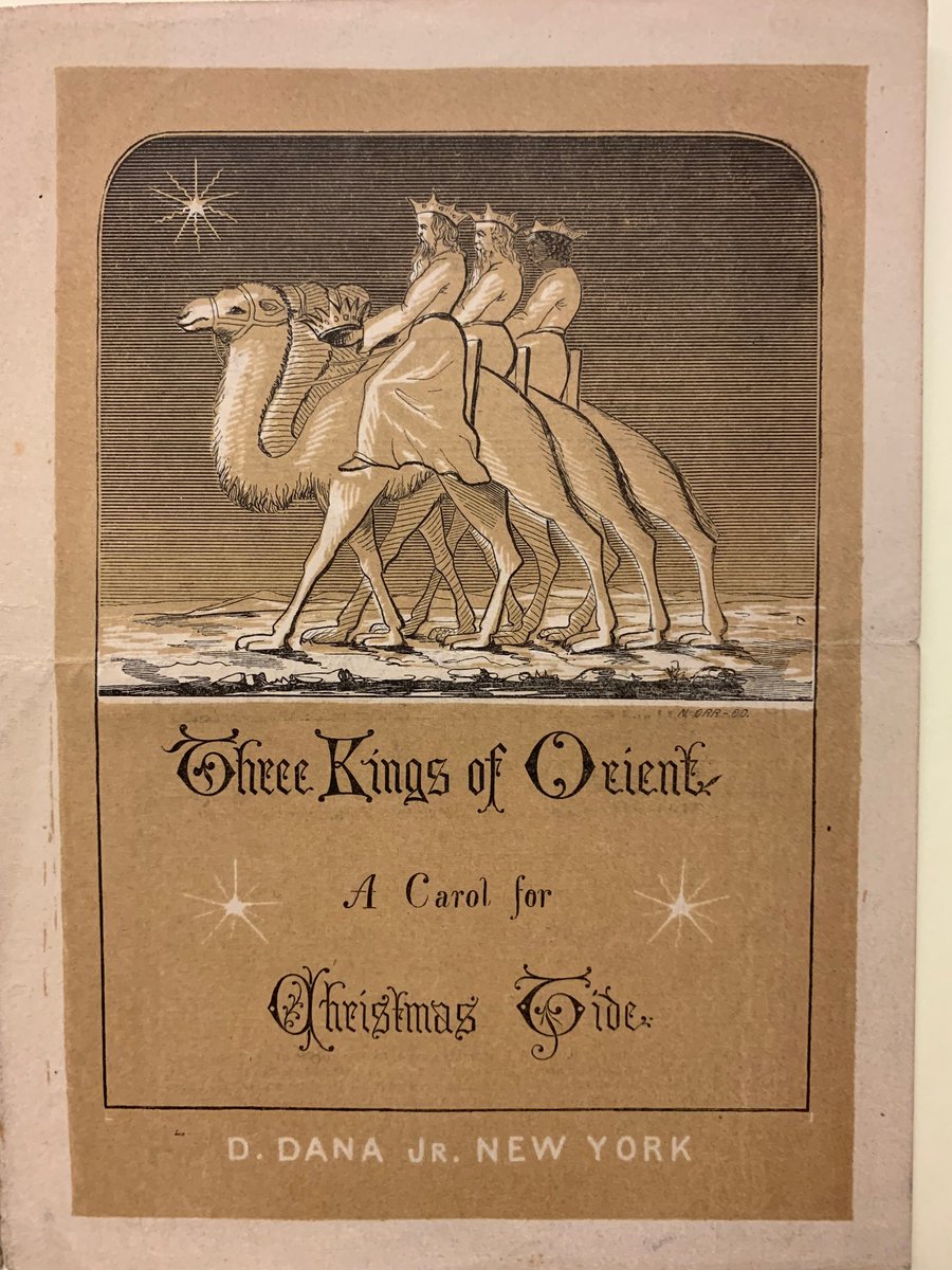 GeneralSeminary's tweet photo. #funfact the Christmas carol, originally intended as an #epiphany song, "We Three Kings" was penned by GTS alumnus &amp; faculty member John Henry Hopkins, Jr. Hopkins who taught music and played organ here from 1855-1857 https://t.co/8YwYiGZ6Su