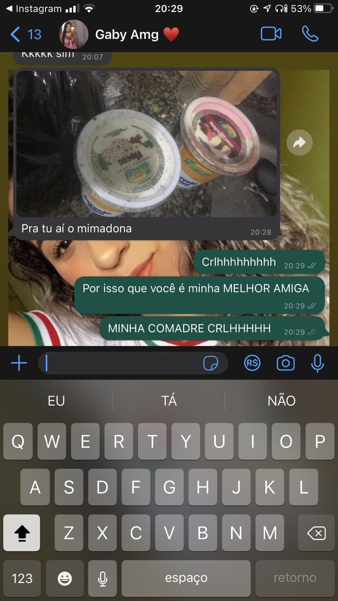 A Jaqueline você é muito mimada, disse: a pessoa que me mimar 🥰✨💕