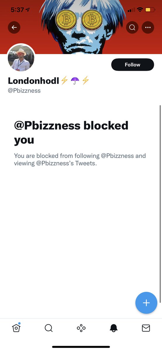 hexicantittoker's tweet photo. @Pbizzness can’t handle the #Bitcoin truth😂😂😂 https://t.co/PJKRKeHPYV