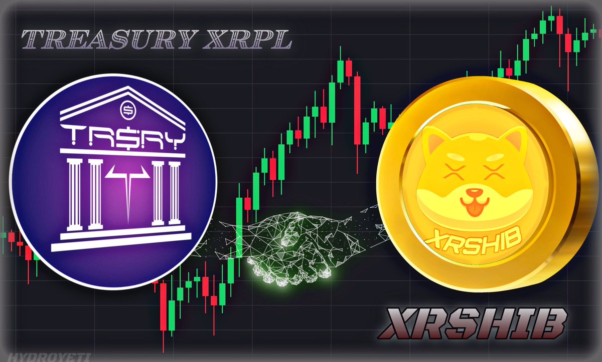 XRshib's tweet photo. Please welcome our NEW partner @TREASURYxrpl

Together we will be working closely on projects that will bring utility to xrshib. BIG plans for this partnership. Their road map is incredible and we are excited to get going 🔥 

#XRSHIB #TRSRY #XRSHIBARMY #XRPL https://t.co/s0orlvve4n