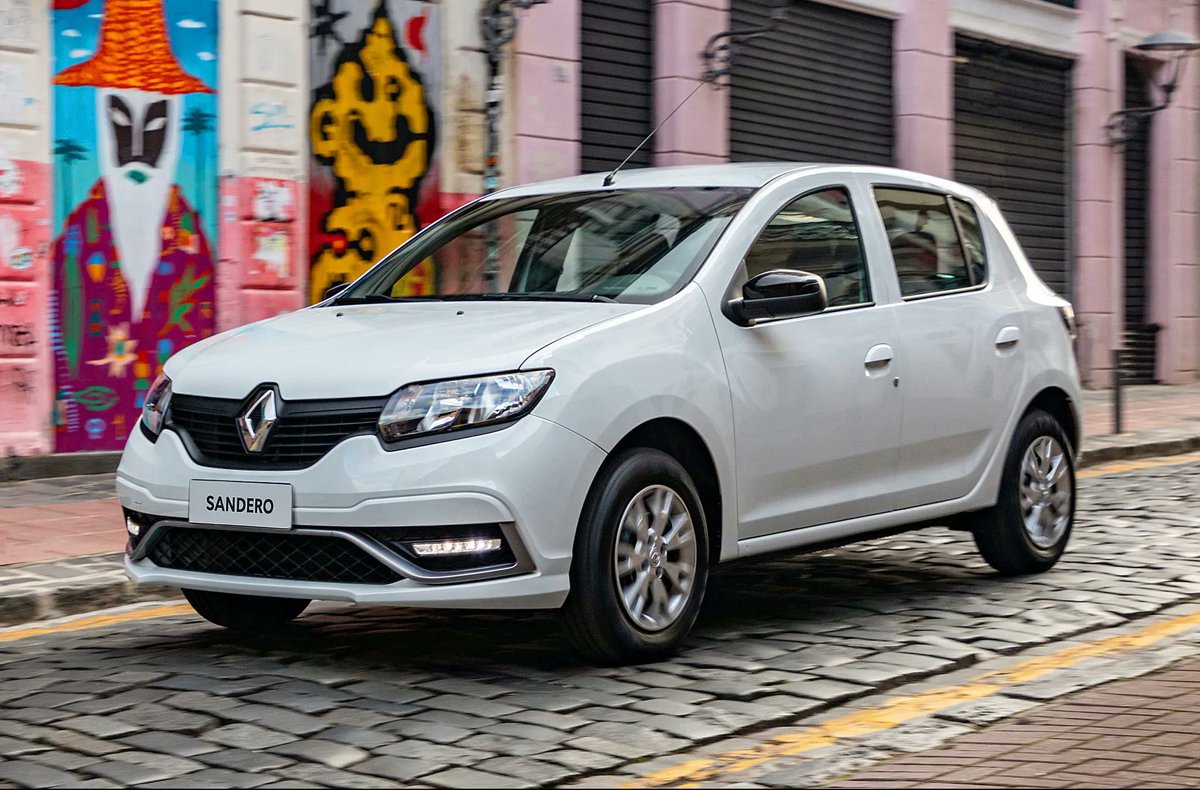 quatrorodas's tweet photo. Renault Sandero 1.0 mais barato do Brasil já custa mais de R$ 80.000:
https://t.co/VCZathITXB https://t.co/G0HMNVndCQ