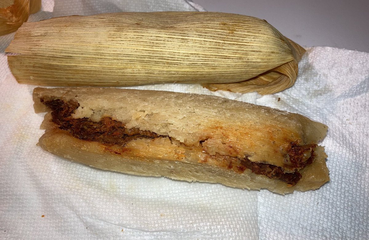 MoneyTM1's tweet photo. Soooo flame! The masa perfect with the Mexico Chile accent and just the right kick! #BeefOnly Feeling like guy fieri with the commentary! 🔥 https://t.co/DgQqv3dyzA