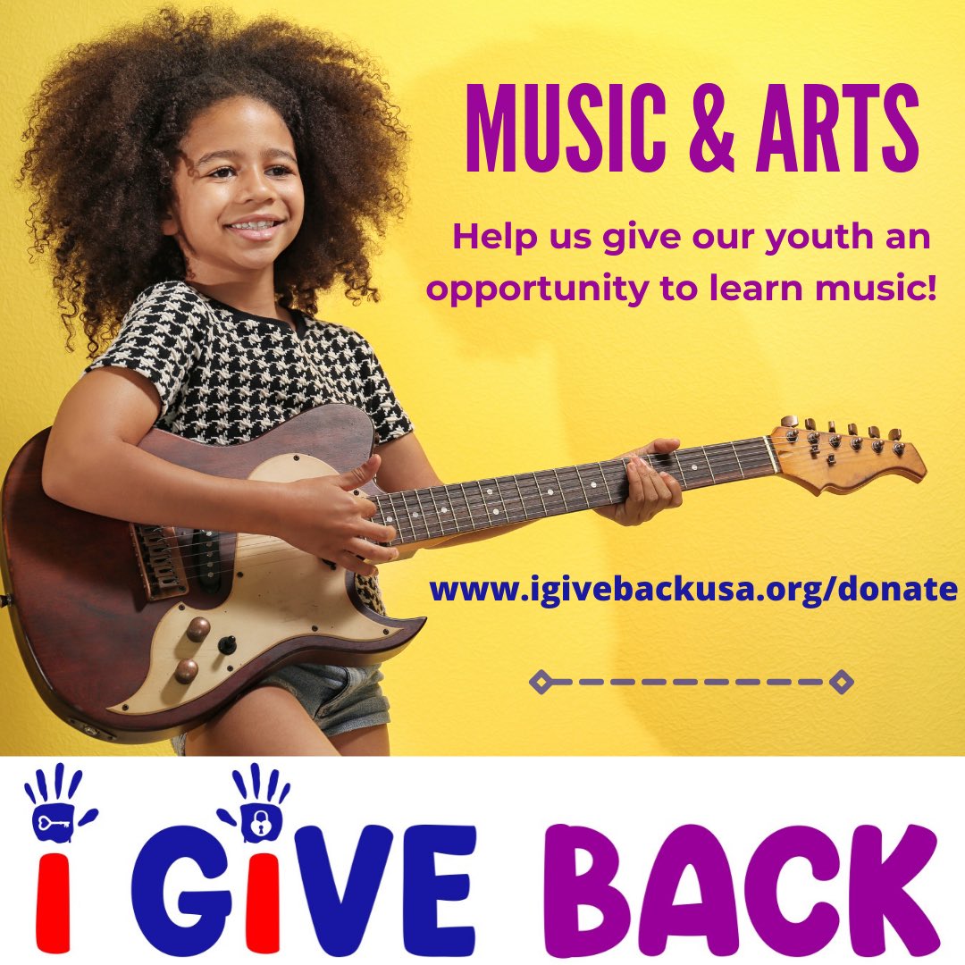 igivebackusa's tweet image. There are so many life lessons that can be learned while also learning music. We teach them both! Help us give a young person the opportunity to learn an instrument while also applying those same lessons to everyday life. 
#igivebackusa #musictheory

igivebackusa.org/donate