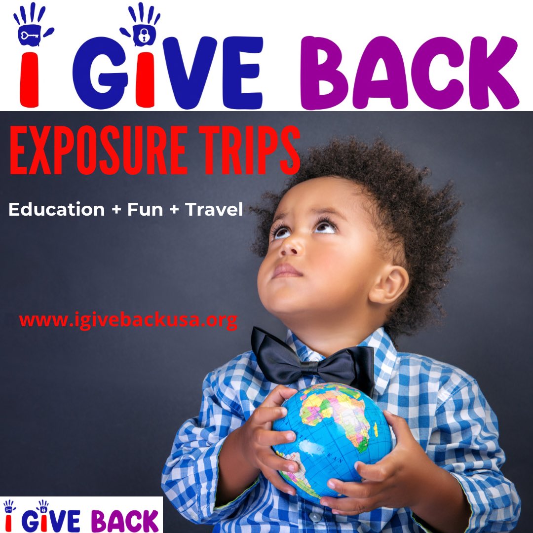 igivebackusa's tweet image. Education combined with travel!
Exposes youth to different parts of the world, while educating and exposing them in a fun and engaging way! #igivebackusa #exposuretrips #education #travel #fun #youth #youthtravel #youthpassport

igivebackusa.org