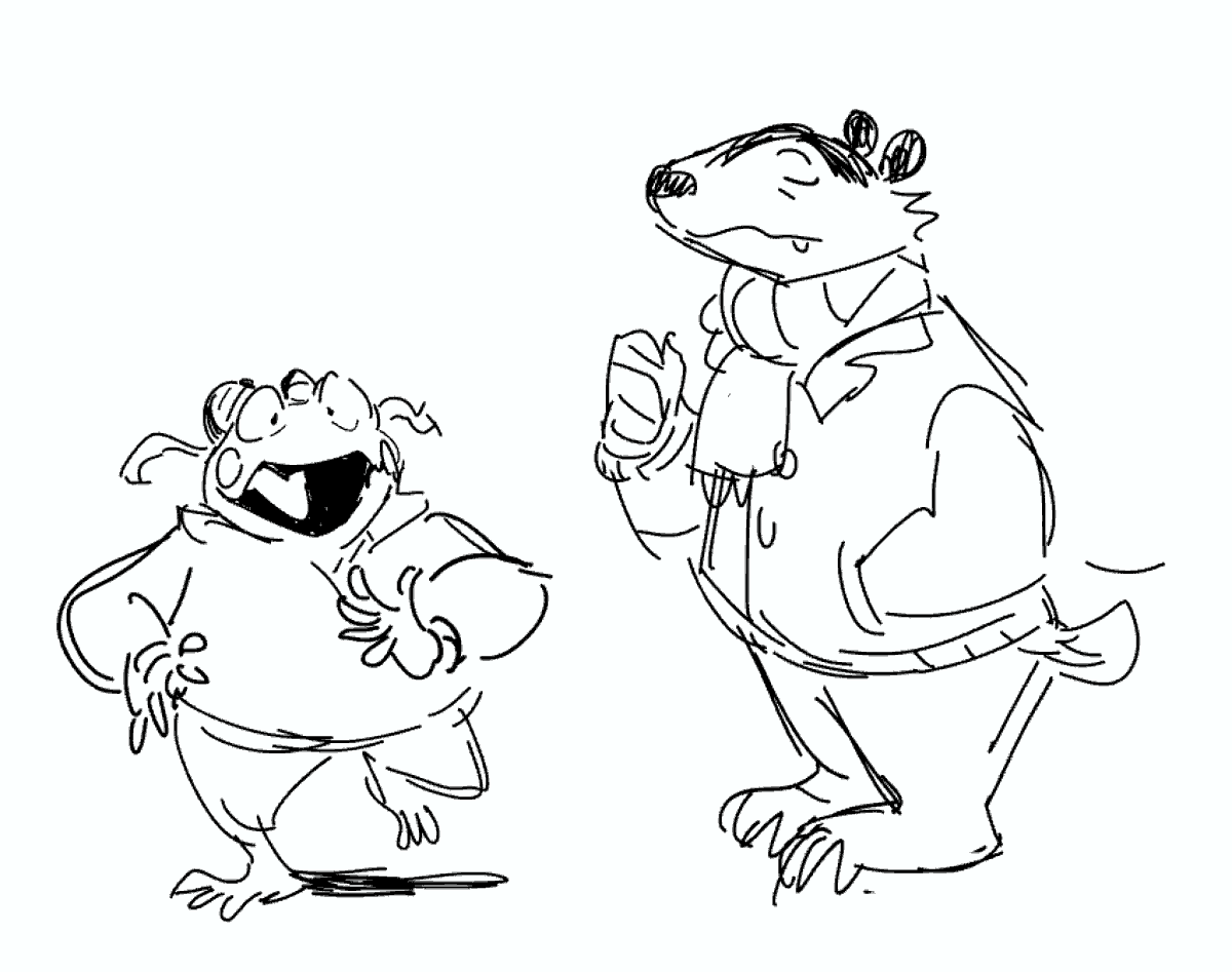 i'm not sure what i wanna do with this project but i'm thinking of calling it "The Breeze in the Brackens"! basically i'm thinking of using the character archetypes from The Wind in the Willows but doing my own thing... (for instance, Ratty is a lesbian) :)