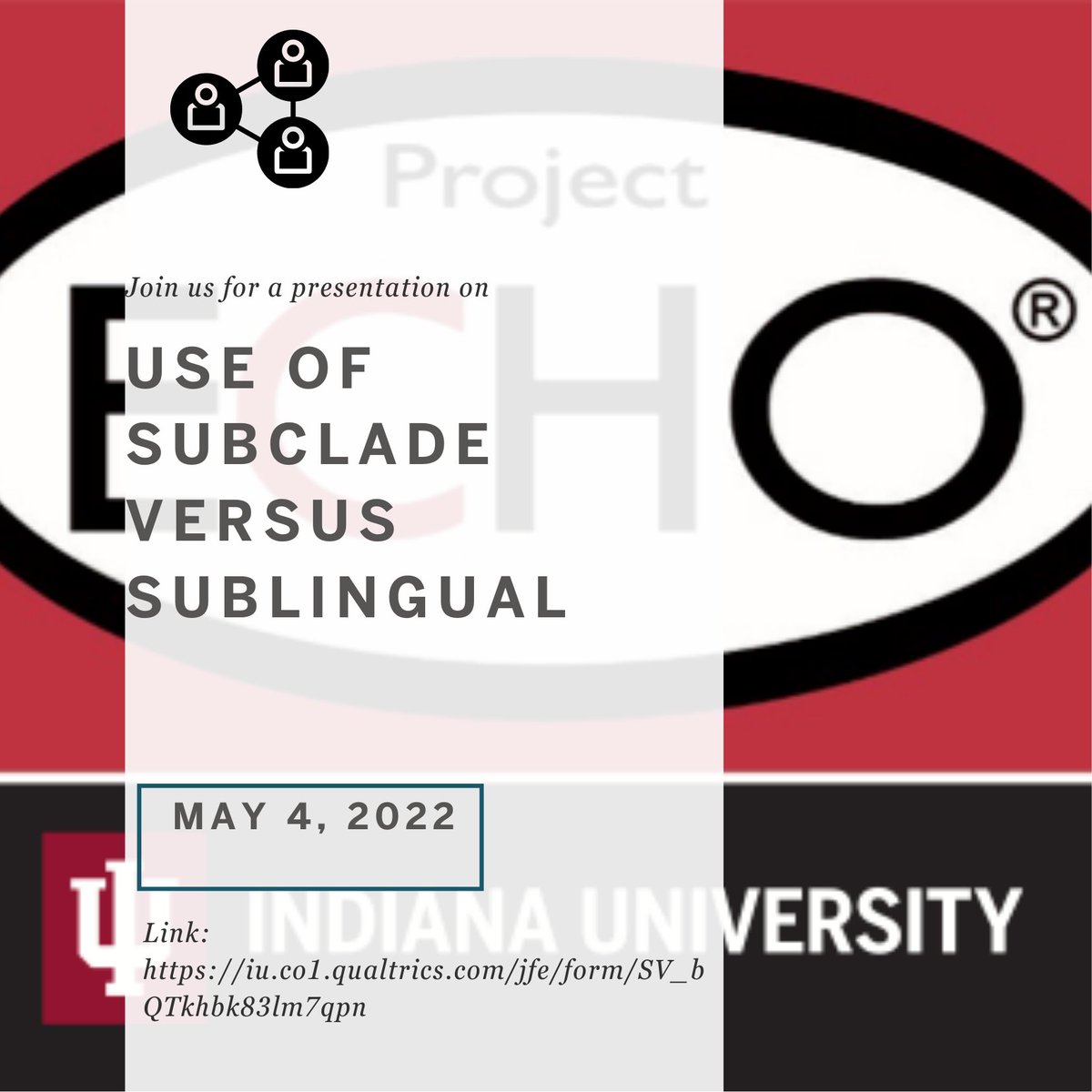 Please join us Wednesday, May 4th from 12:00-1:30 PM EST for our next topic in our prescriber series, use of Subclade versus Sublingual.

Registration: iu.co1.qualtrics.com/jfe/form/SV_bQ…