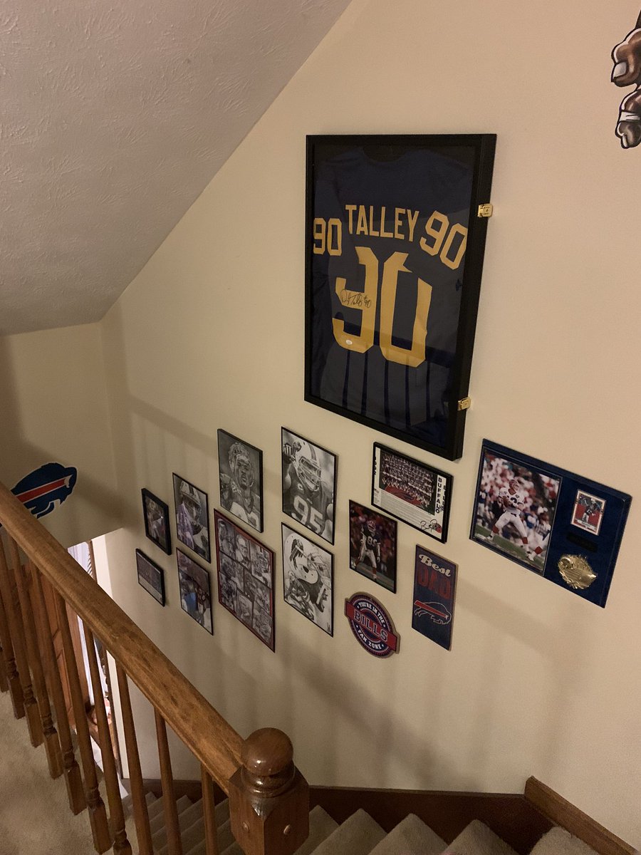 mandelwitz's tweet photo. My @DarrylTalley jersey is framed and up! #SpiderMan #prizedposession https://t.co/dHIZUQsjzh