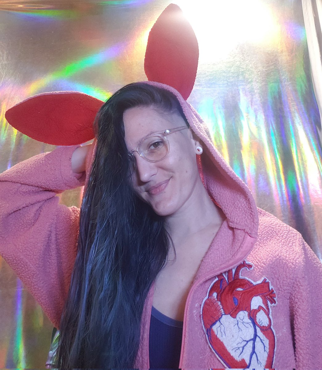 illadathrilla's tweet photo. I'm alive. Got a fresh buzz today from the love of my life, and felt like living in my onesie today.
Mania can suck sometimes. Periods suck always. #shizoaffective #bpd2 #ADHD #menstruation #genderfluid #SoDamnTired https://t.co/CxhPOOK4rF
