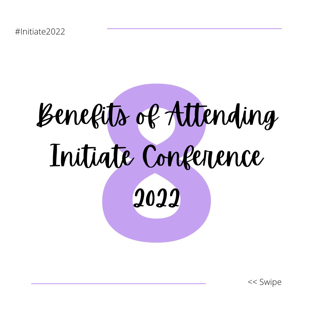 Initiate_GJ's tweet photo. There are so many reasons to attend a conference in your field. We’ve listed the top 8 benefits of attending the Initiate Conference 2022. 

There’s still time to register before February 24th &amp; 25th, check out the link for more details. https://t.co/W92Mgx9hD8 https://t.co/l7Js2g7j6h