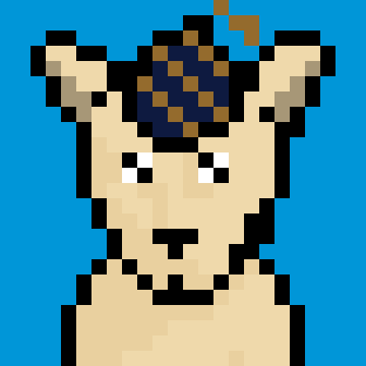 DataDogsNFT's tweet photo. 🐶
DataDog 13! She has diagonal stripes on her party hat on top of her pointy ears. She wears a lovely cream coat 🐶❤️

@opensea #OpenSeaNFT #cryptocurrency #Ethereum  #DataDogs https://t.co/jN6CY1nQEr