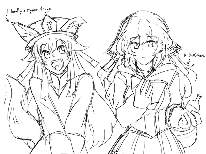 More doodles of them 