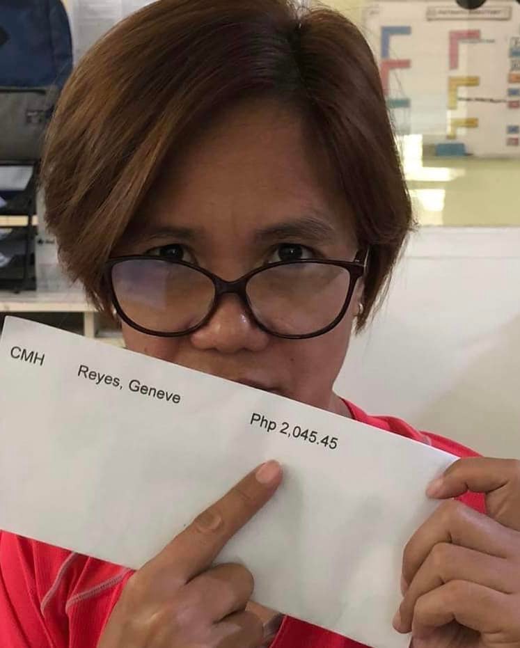 PhilstarNews's tweet photo. 'IS THIS HOW DOH SHOWS APPRECIATION TO THE HEALTH WORKERS?'

This is the message of Dr. Beng Rivera-Reyes of Caramoan Municipal Hospital in Camarines Sur after she received her special risk allowance (SRA) for six months. https://t.co/6Y0cskTppt