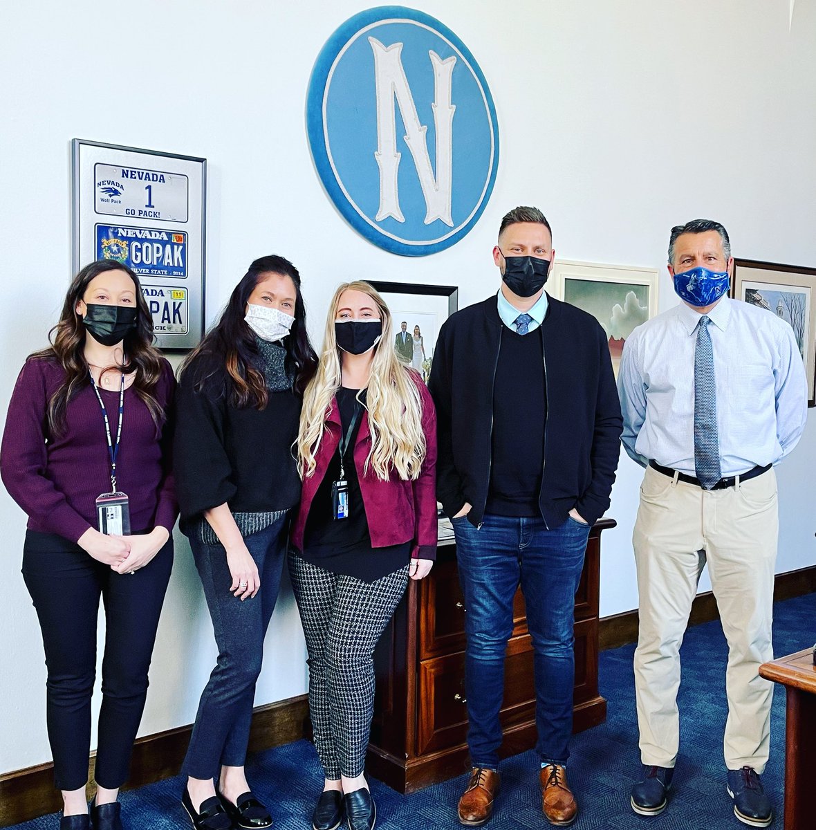 Thank you <a href="/Pres_Sandoval/">Brian Sandoval</a> for meeting with our staff today, and more importantly for caring about our students and faculty/staff the way you do!! We are so excited to see what we can do for our campus to help more students get the support they need!!