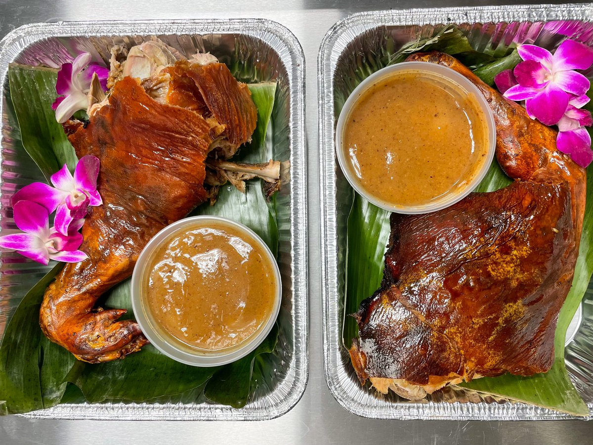 pigandfire's tweet photo. We’ve roasted so much conchinillo lechon (suckling pig) and #lechon belly porchetta from Thanksgiving to NYE, we’ve worked non-stop throughout the holidays! We broke down a whole lechon for New Year’s so you could order portions. Who wants another round? 🙋🏻‍♀️ https://t.co/jB5nPa0FUk