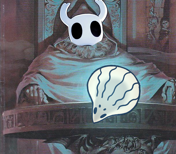 Been playing an obscene amount of Hollow Knight lately but I prefer to say I'm "pondering my Gorb." 