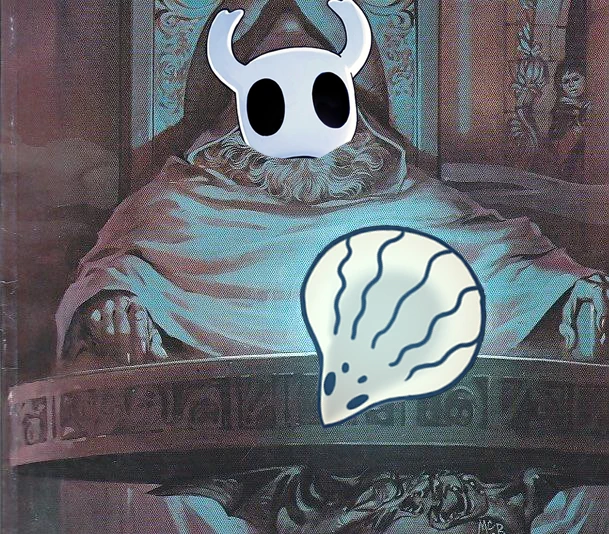 Been playing an obscene amount of Hollow Knight lately but I prefer to say I'm "pondering my Gorb." 