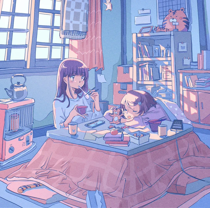 #フォロワー1000以下の一次創作作家発掘フェス
#冬の創作クラスタフォロー祭り 
ゆるーく女の子描いてます 